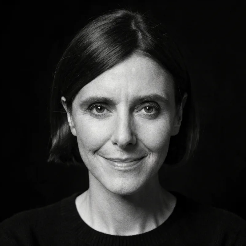 Portrait of Julia Klein, office and operations at Syntax Motion